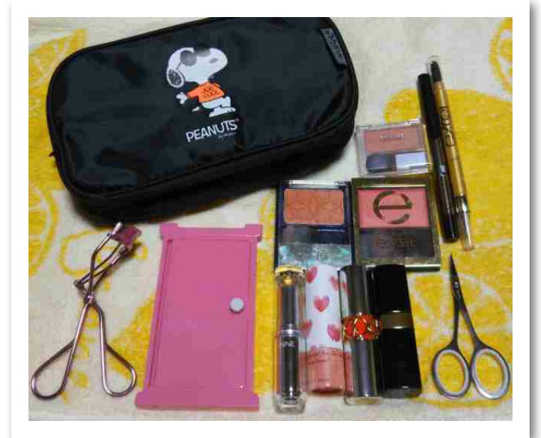 日本化妆包里面装什么东西,日本女生化妆包里有什么