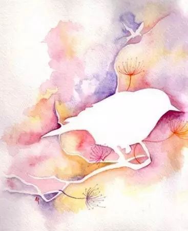 水彩技法平涂与渐变,水彩毛发胡须留白技法