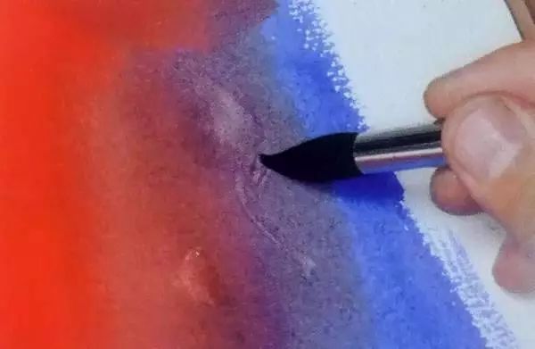 水彩技法平涂与渐变,水彩毛发胡须留白技法