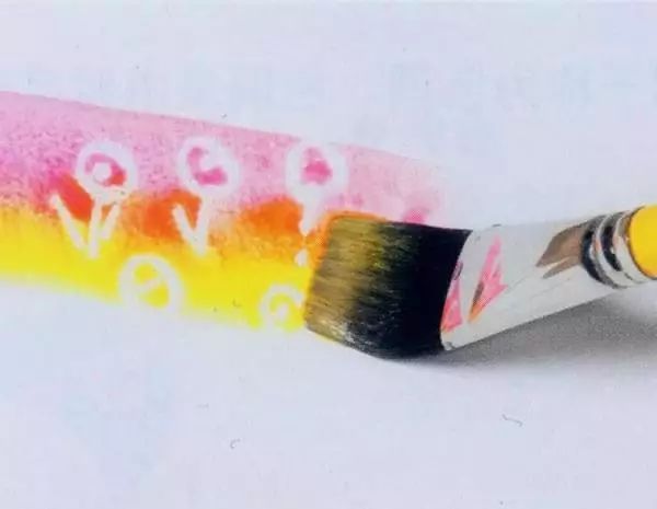 水彩技法平涂与渐变,水彩毛发胡须留白技法