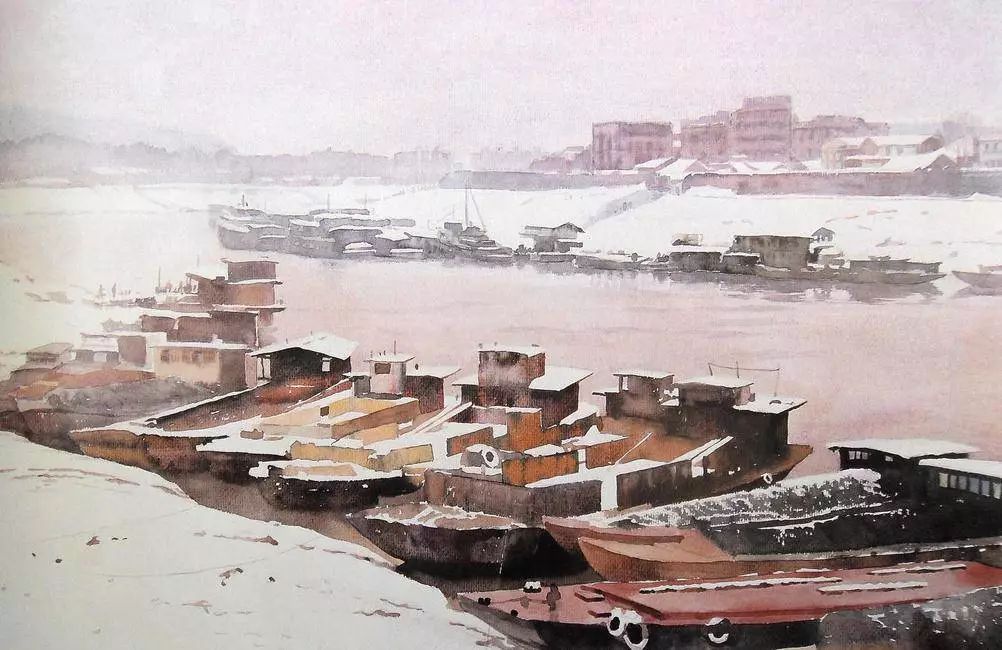 水彩技法平涂与渐变,水彩毛发胡须留白技法