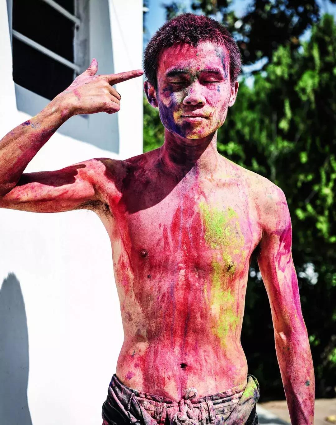 很色很燃很激情,普什卡的洒红节!