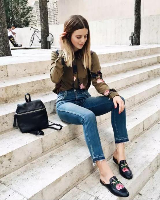 浅口复古风奶奶鞋 (奶奶复古风鞋)