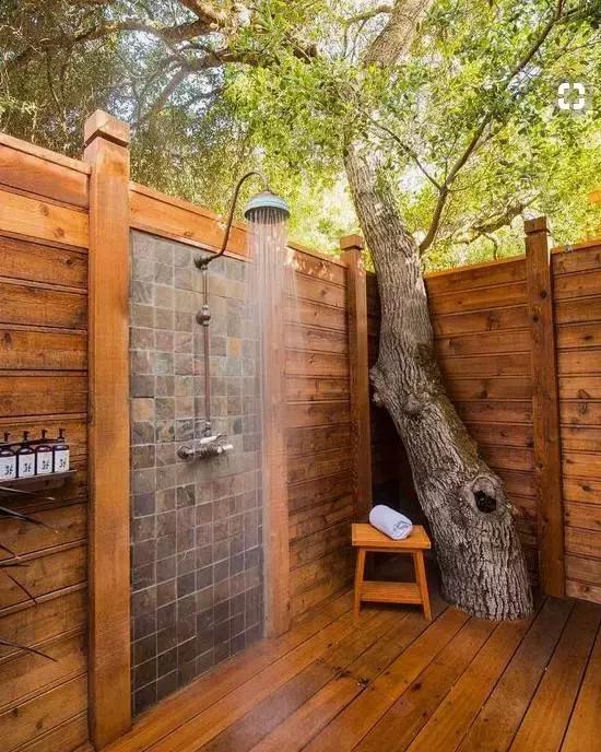 庭院花园美呆了,浴室花园