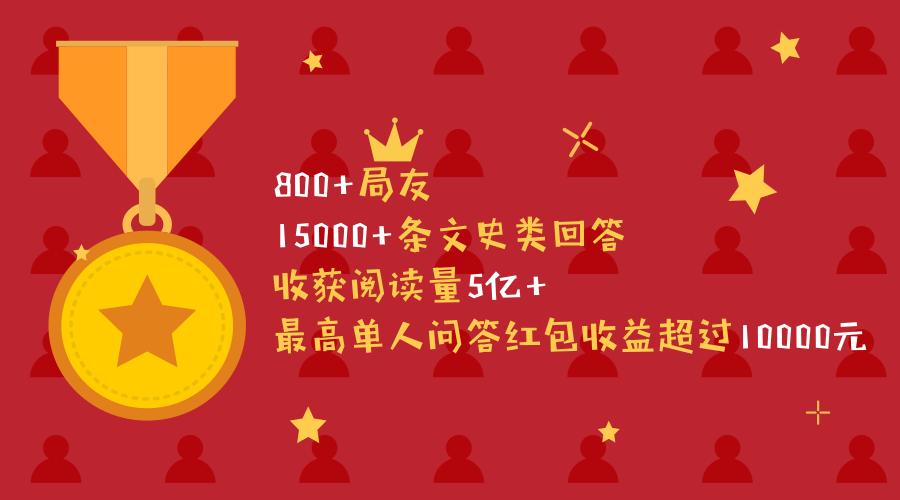 招募令|问答×兴趣小组！文史知识局重装上阵，等你一起月入过万