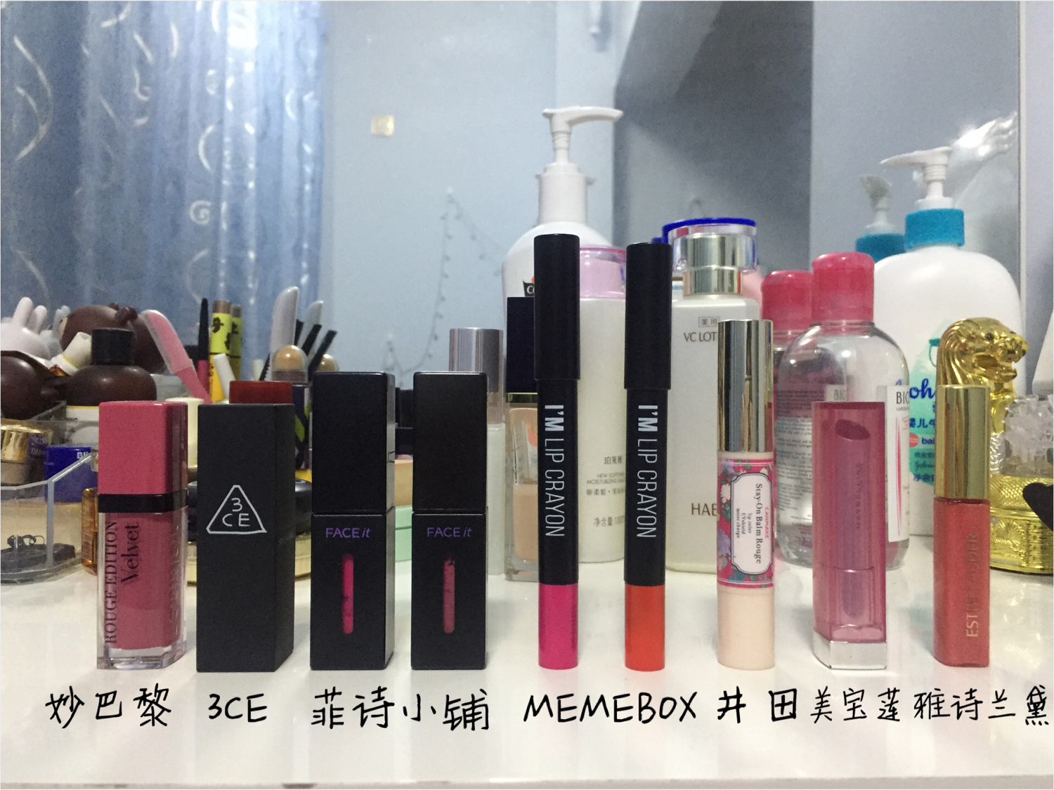 真正大牌的口红,口红唇膏平价