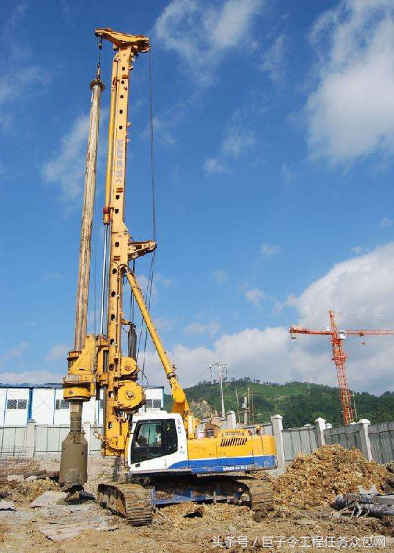 水钻和旋挖机钻孔灌注桩区别,广联达钻孔灌注桩和旋挖机