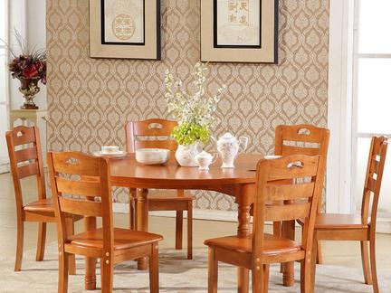 现代风格餐厅放圆桌还是方桌好看,小户型餐厅用圆桌还是方桌