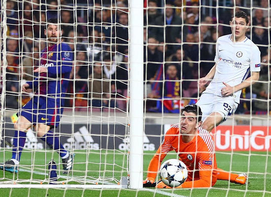 库尔图瓦公开致歉：没想到梅西总朝我裆下射后悔没夹紧双腿