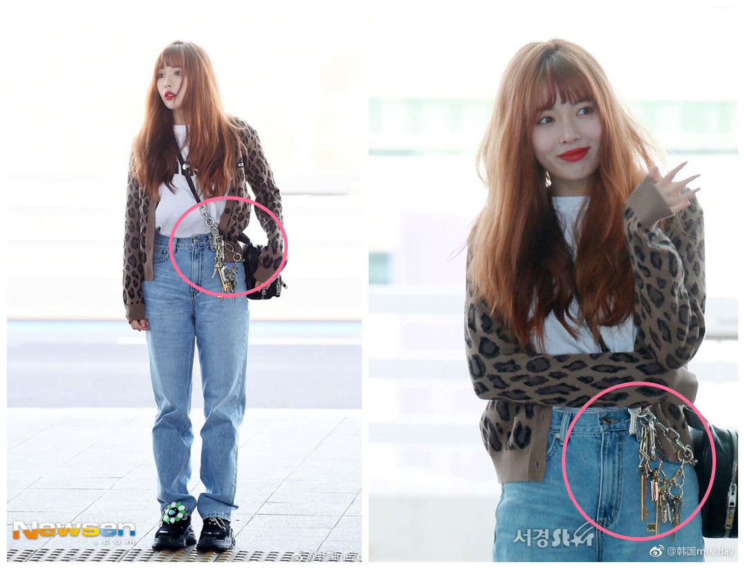 宋茜同款钥匙,一串钥匙九千多万