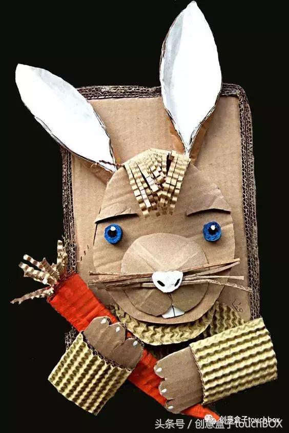 用废纸箱做美丽的娃娃,废纸板做娃娃的东西