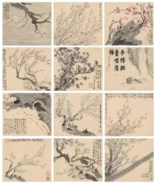 扬州八怪四君图片,扬州八怪以画竹闻名天下