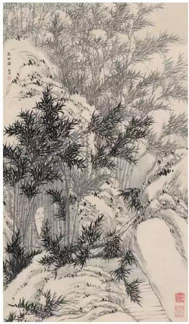 扬州八怪四君图片,扬州八怪以画竹闻名天下