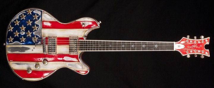 最惊艳花样的电吉他,花里胡哨的电吉他