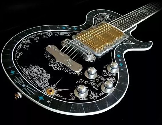 最惊艳花样的电吉他,花里胡哨的电吉他