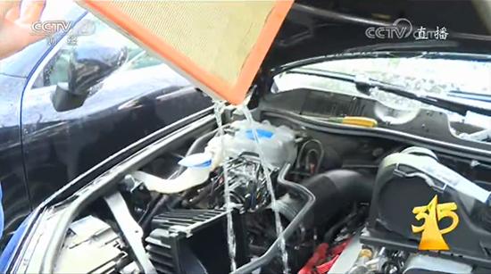 大众途锐进气口进水问题解决了吗,途锐发动机进水事件