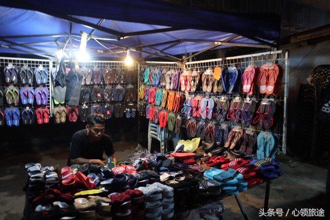 沙巴榴莲夜市一条街,沙巴美食与夜景