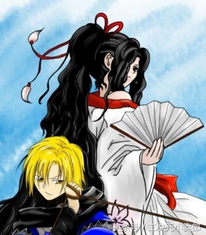 白金毛和红金毛搭配,黑狼跟金毛搭配