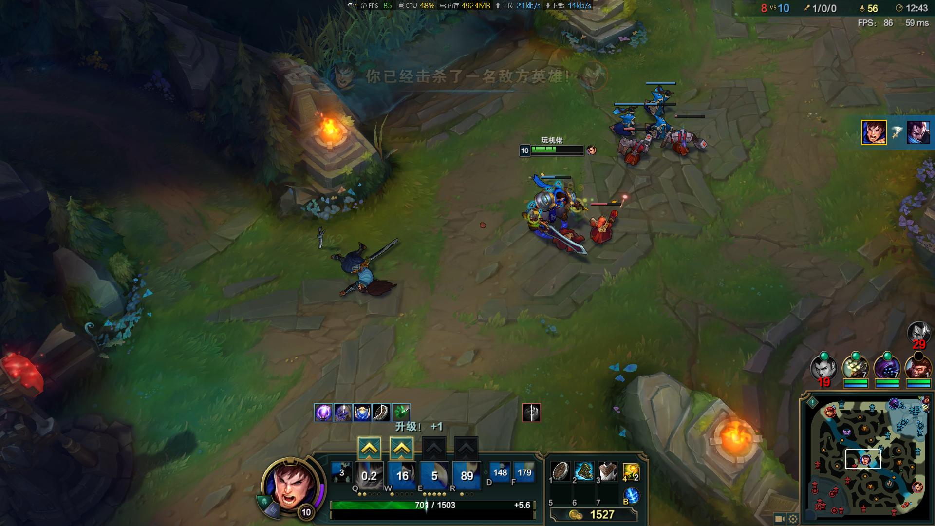 i37100集显能玩lol吗,机佬