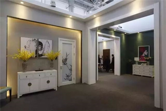 开心门业年会,开心木门新中式