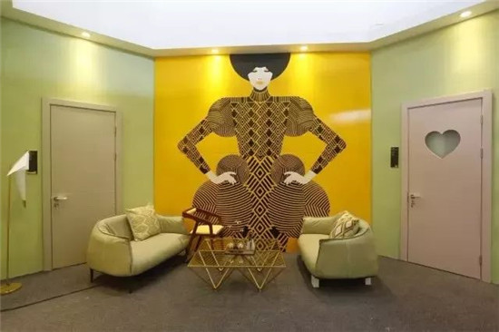 开心门业年会,开心木门新中式