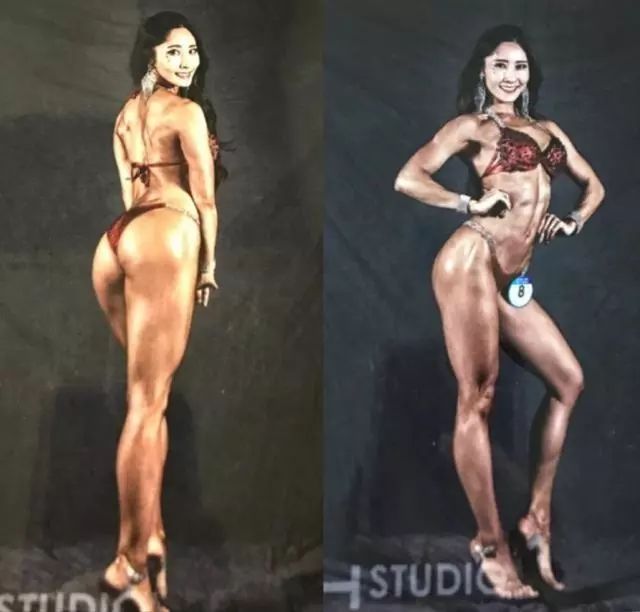 露腰马甲线真正的魔鬼身材,打造细腰翘臀马甲线