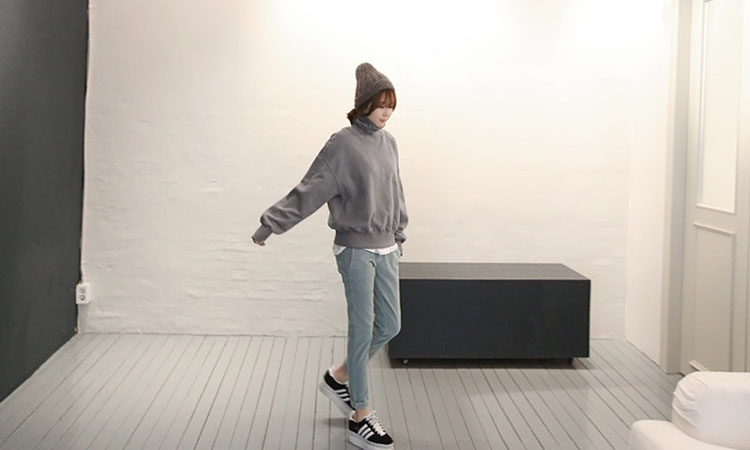 韩范连帽卫衣,有没有买过好看的无帽卫衣啊