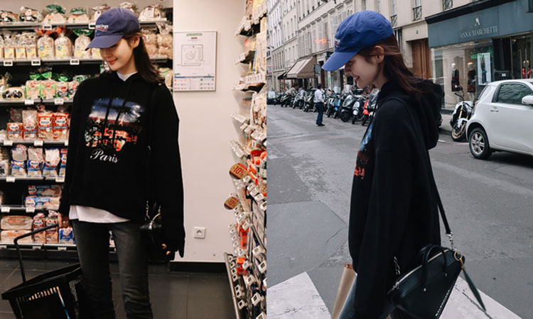 韩范连帽卫衣,有没有买过好看的无帽卫衣啊