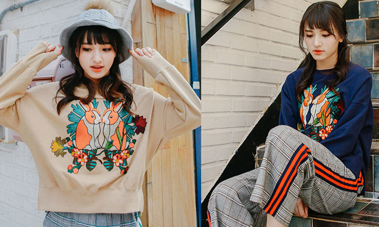 韩范连帽卫衣,有没有买过好看的无帽卫衣啊