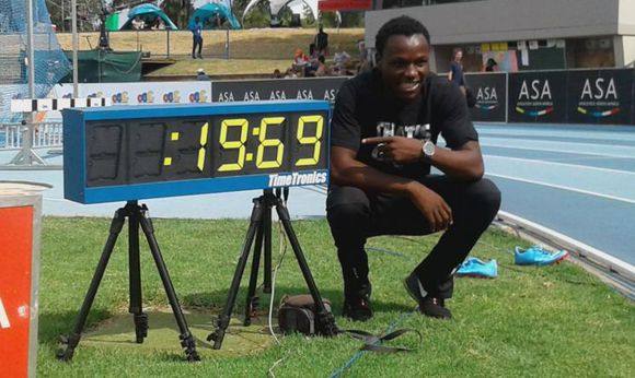 黑豹南非世界杯,南非田径赛男子突破博尔特纪录