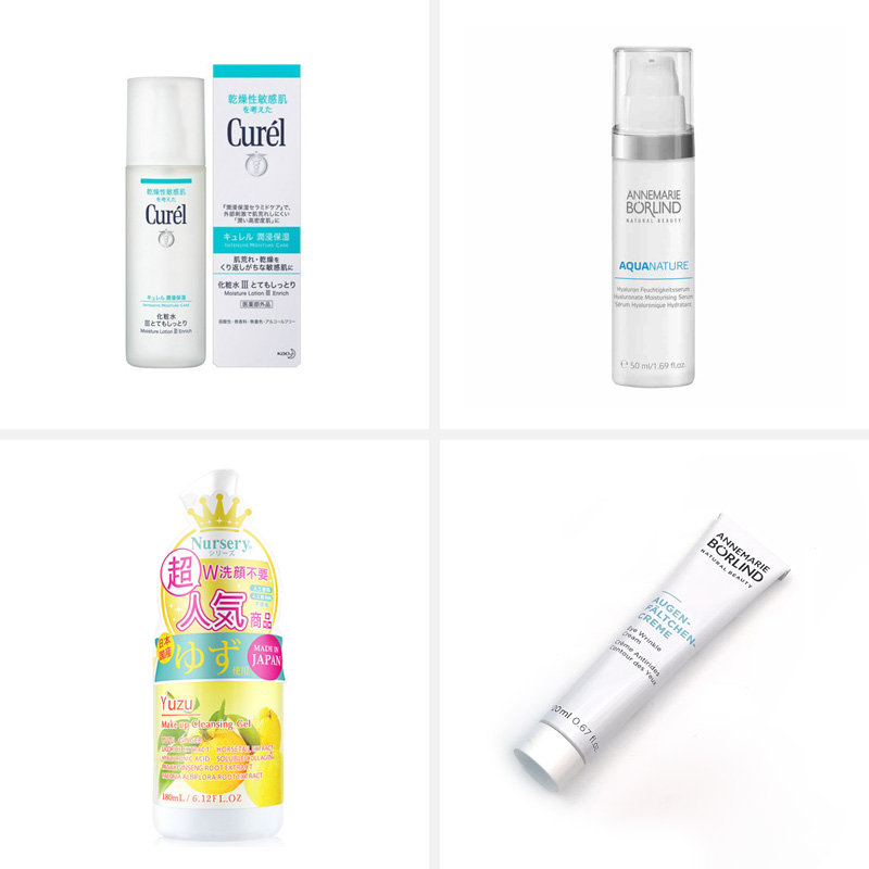 护肤达人给5种不同肤质，量身定制的护肤品集锦