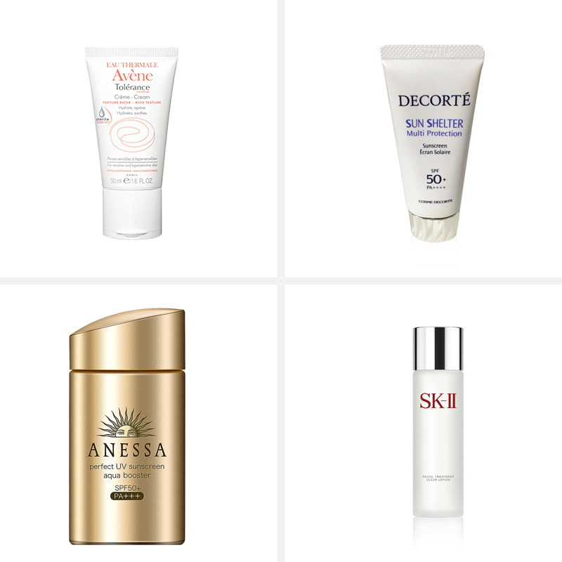 护肤达人给5种不同肤质，量身定制的护肤品集锦