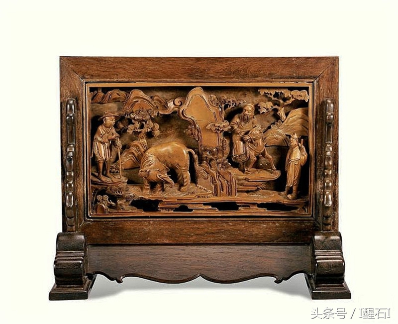 黄杨木雕上油好还是不上油,古代黄杨木雕