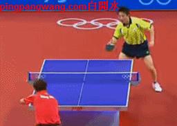 直板反手推挡球技术的动作要点,乒乓球直板推挡好的选手如何应对