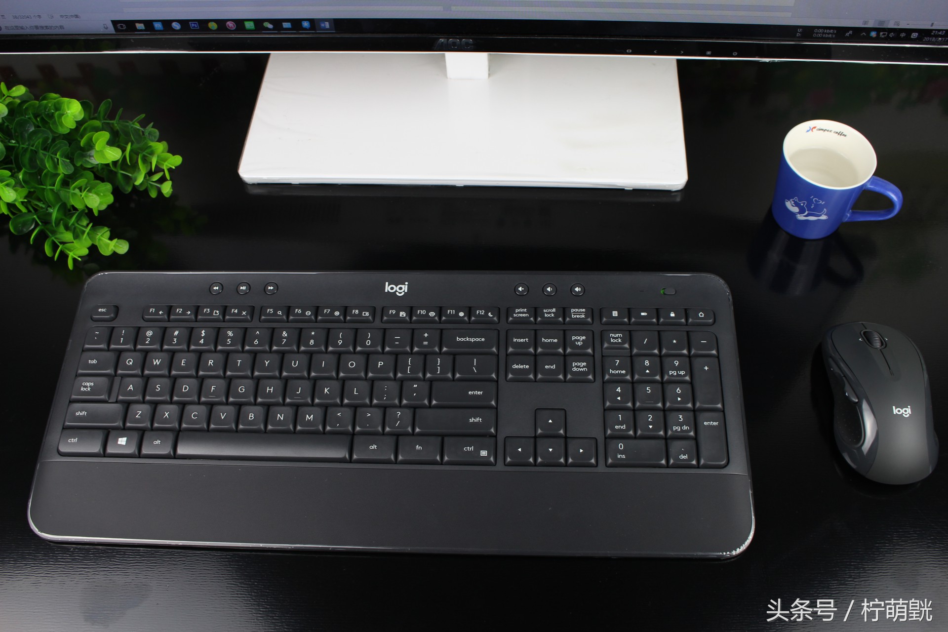 罗技多模无线键鼠mk545,罗技mk545键鼠套装评测