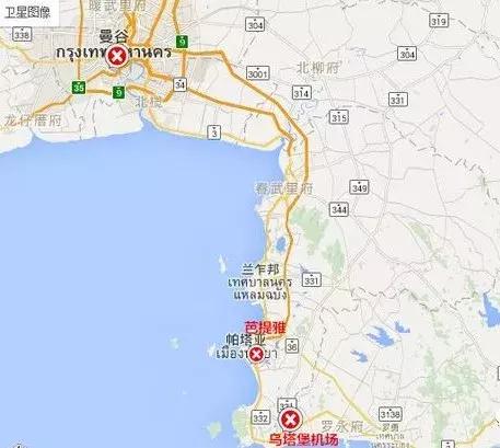 国内什么地方可以直飞泰国芭提雅,浦东机场到泰国芭提雅的直飞有吗