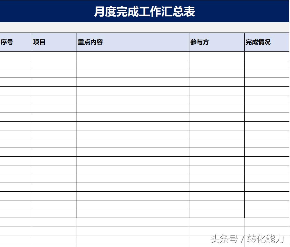 中小企业日常管理工具-EXCEL表格模板*载下**（日报周报月报等8套