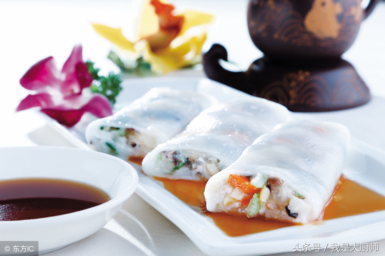 广东正宗自制肠粉配方及教程,正宗广东肠粉专用粉做法