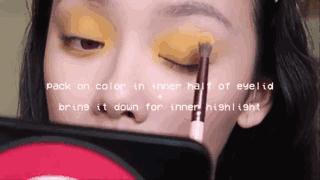 韩国林允妆容教学,裴秀智眼妆画法