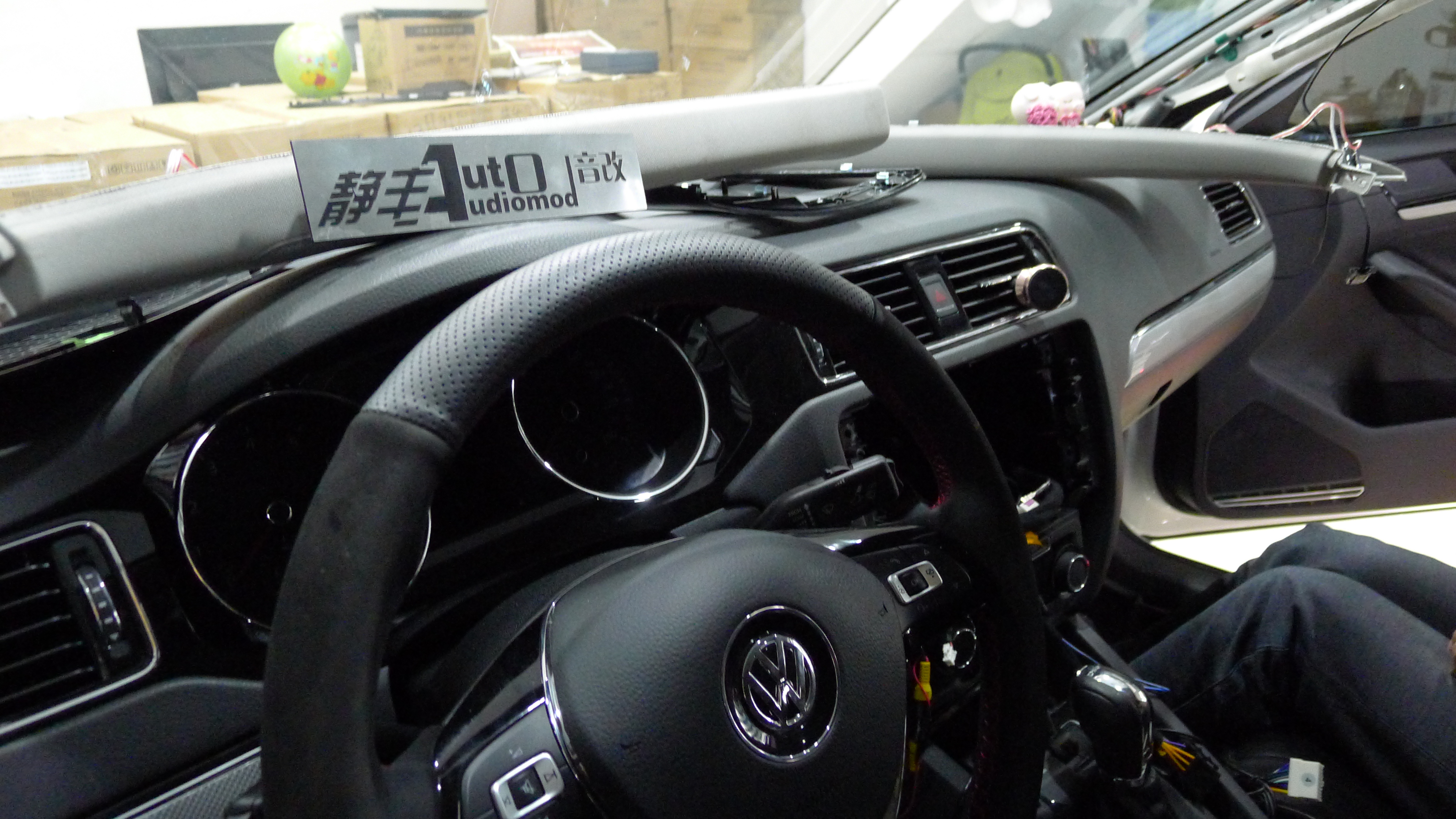 新速腾音响改装用多少寸喇叭,大众新速腾音响加装分频器