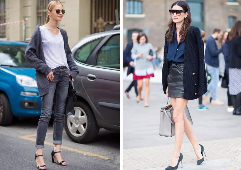 减龄漂亮针织开衫大码,针织开衫穿出高级感时髦