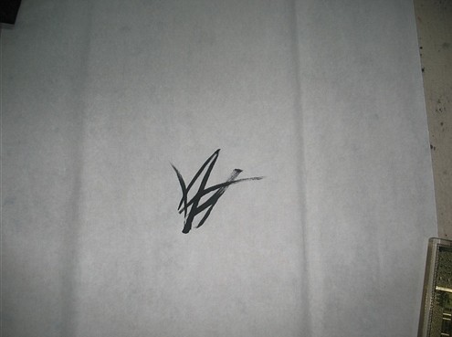 水墨兰花花瓣画法,齐白石的兰花画法