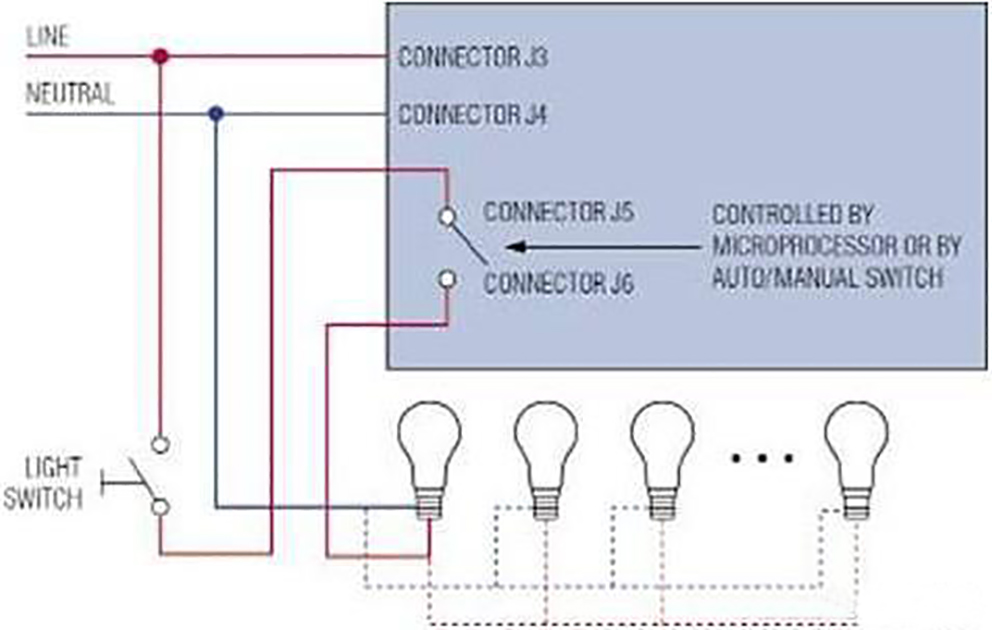 电工实操接线图一灯三控,电工知识一灯双控三控四控
