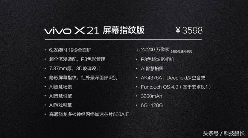vivox21今日发布,vivox21后置指纹版详情