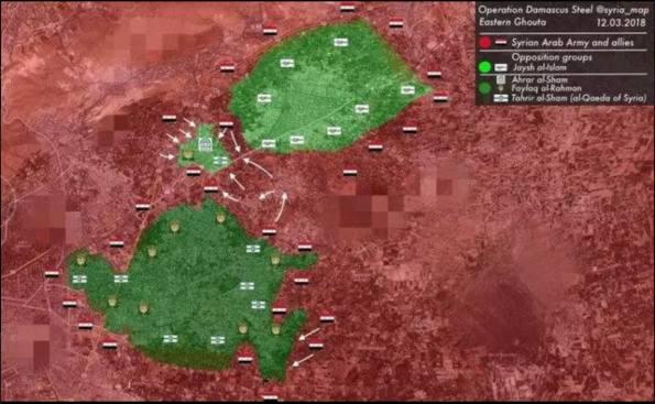 叙利亚东古塔战役,东古塔战斗实拍