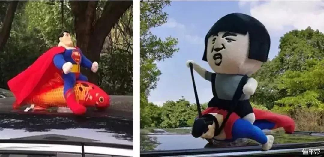 车主必看!车顶贴了这种东西,出了事你要负全责!