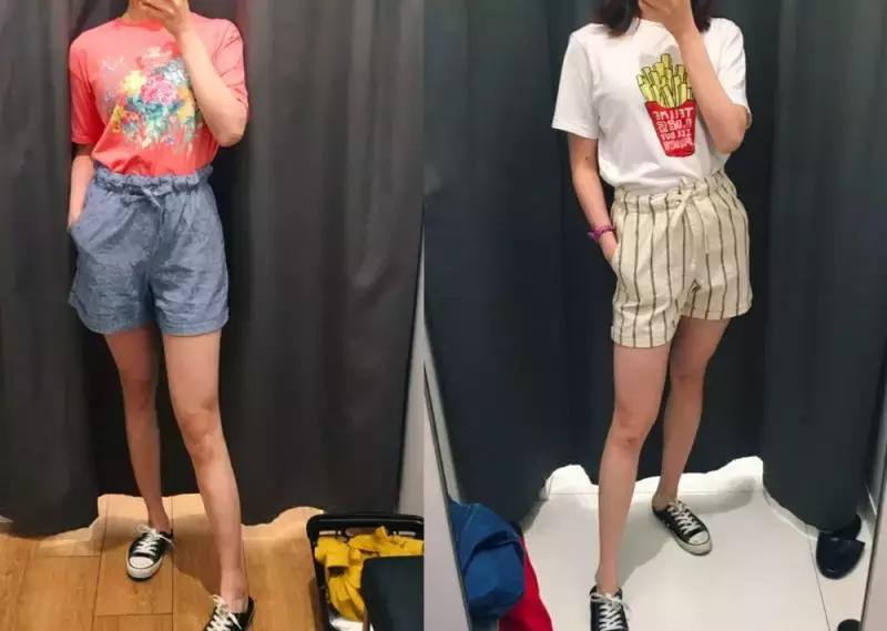 优衣库的试衣间是什么样子的,优衣库肥佬裤
