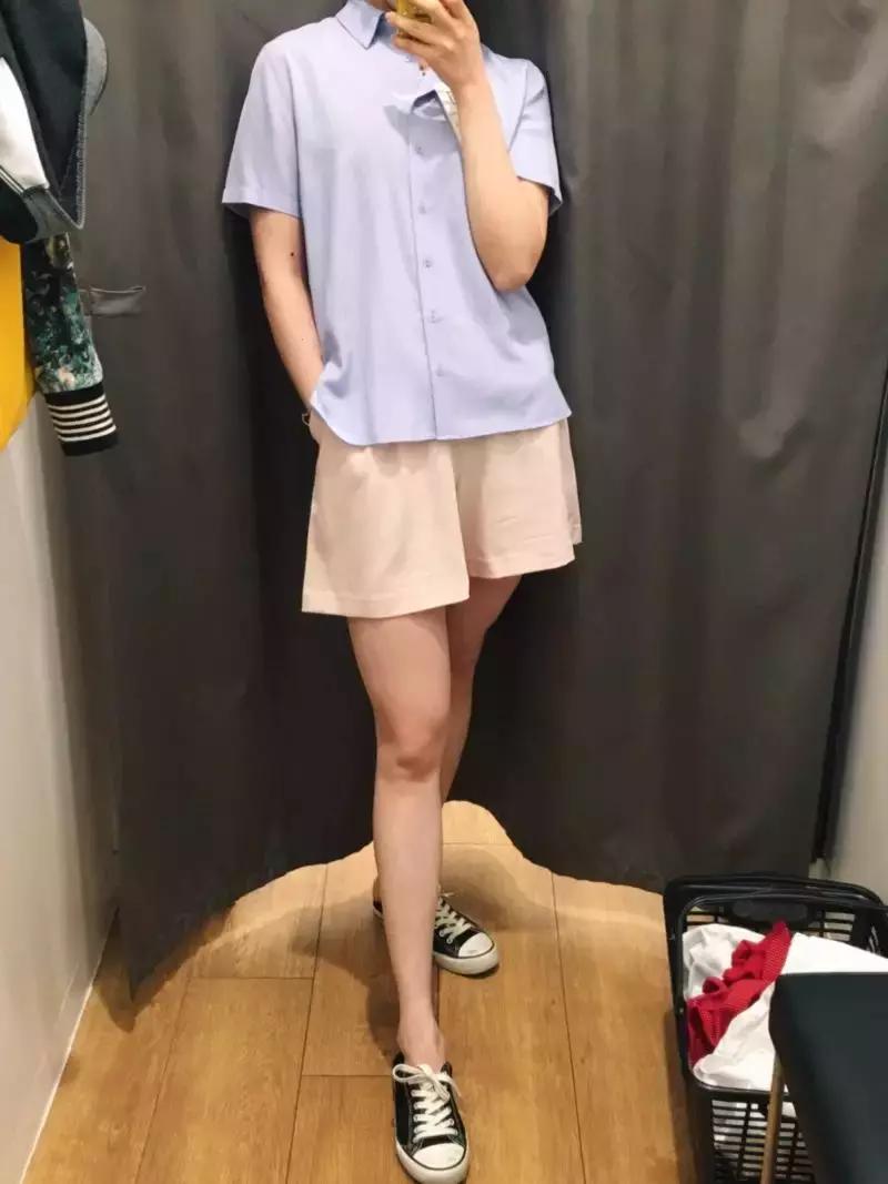 优衣库的试衣间是什么样子的,优衣库肥佬裤
