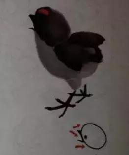 写意小鸡画法教学视频,徐湛小鸡写意画法