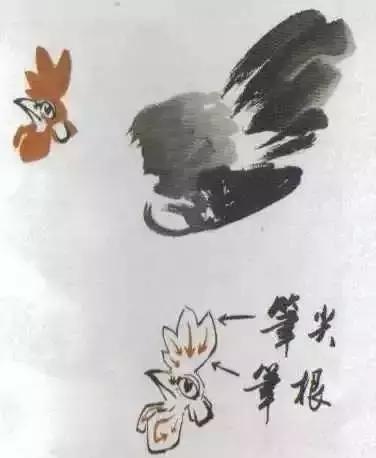 写意小鸡画法教学视频,徐湛小鸡写意画法